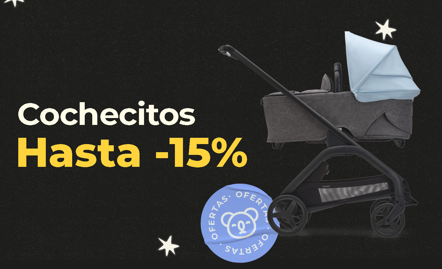 Cochecitos en descuento en quincena del bebe